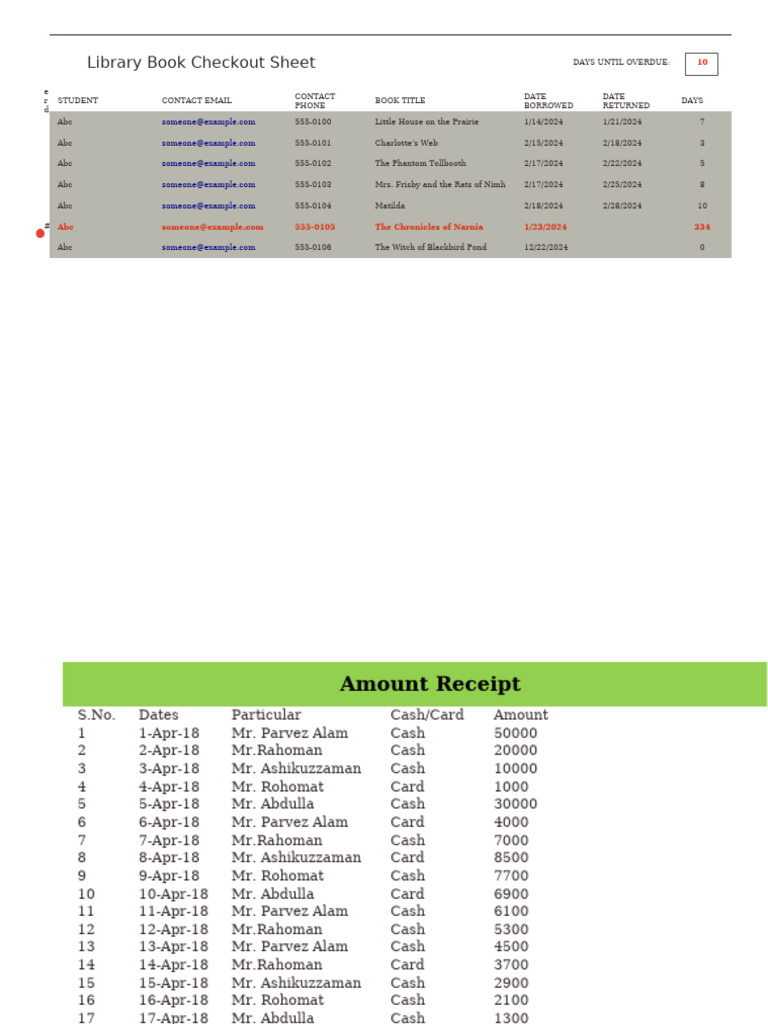 Library Management | PDF | Business Documents | Accounting