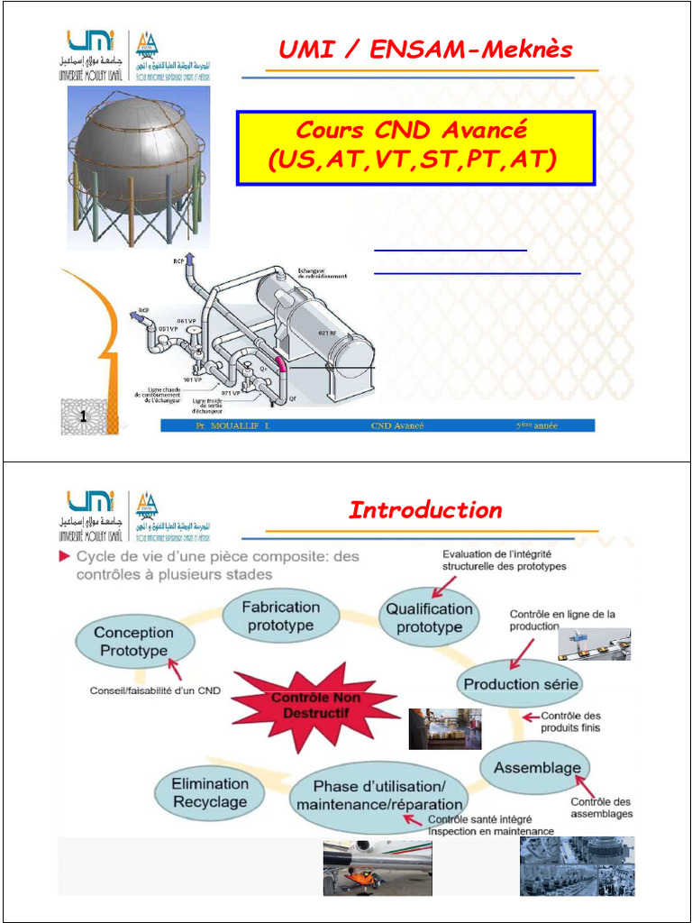 Introduction au Contrôle Non Destructif (CND) | PDF | Soudage ...