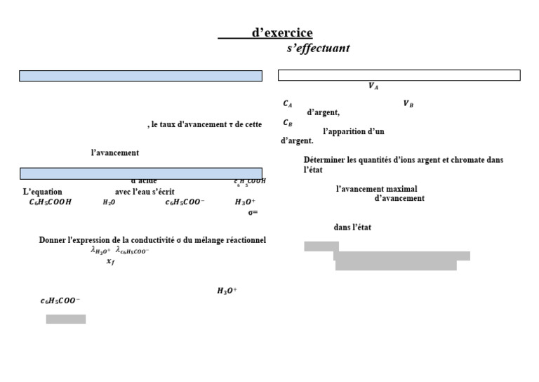 Réactions chimiques et pH en solution | PDF | Ph | Réactions chimiques