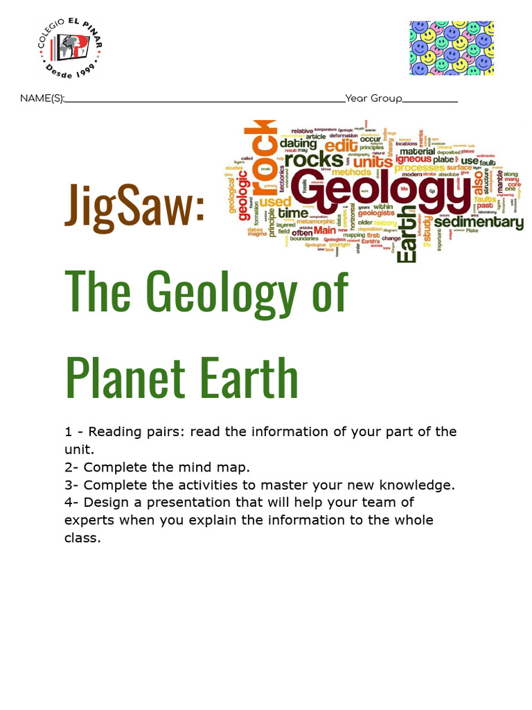 Geology of Earth: Volcanoes & Earthquakes | PDF