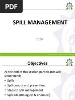 Blood Spill Management Protocol | PDF