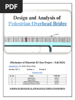 1230 Design and Analysis of Superstructure Section of Steel Truss