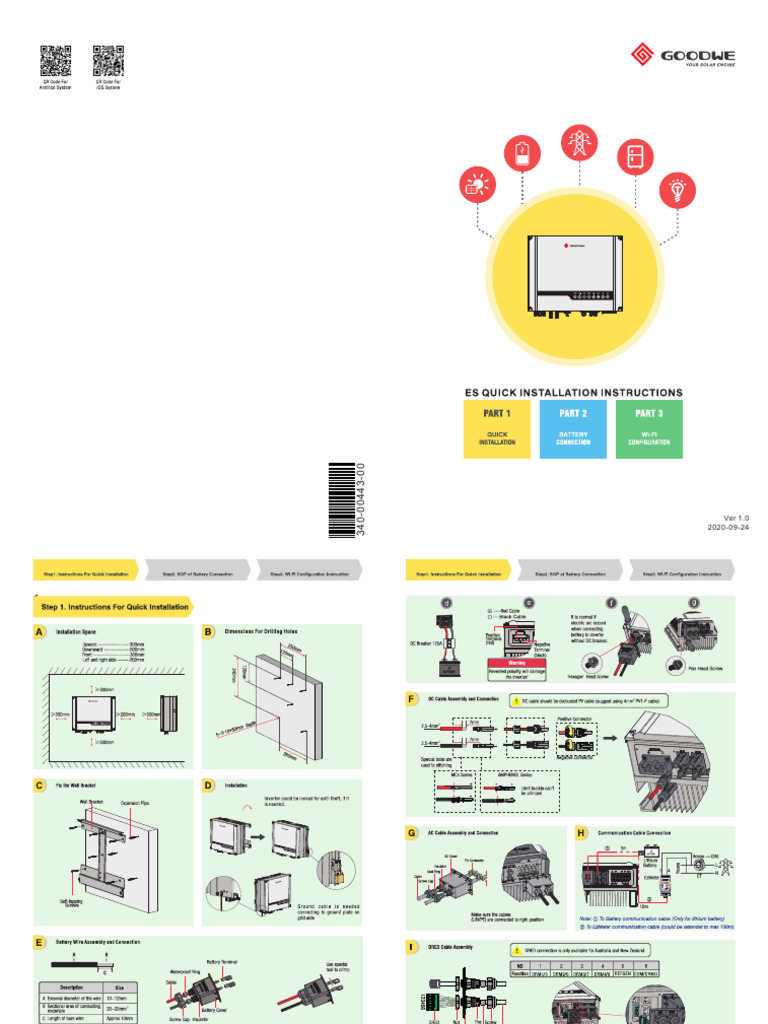 GW ES Quick Installation V1.0-En | PDF