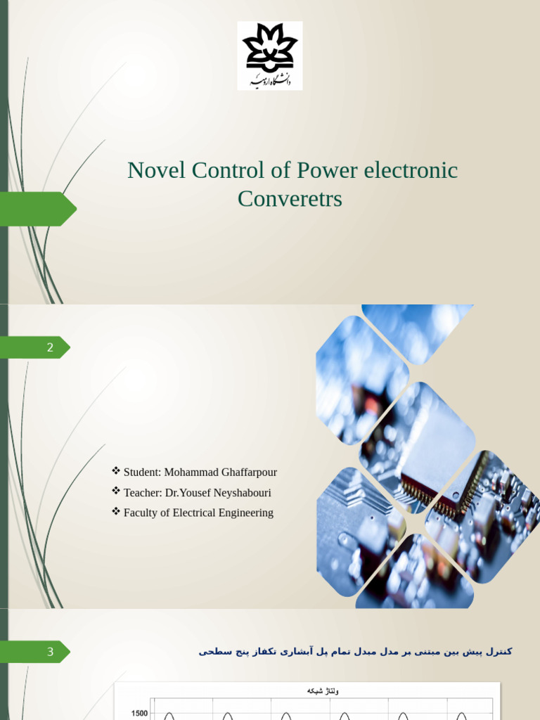 Novel Control of Power Electronic Converetrs | PDF
