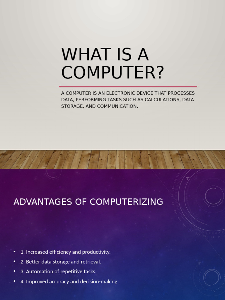 Benefits and Drawbacks of Computers | PDF