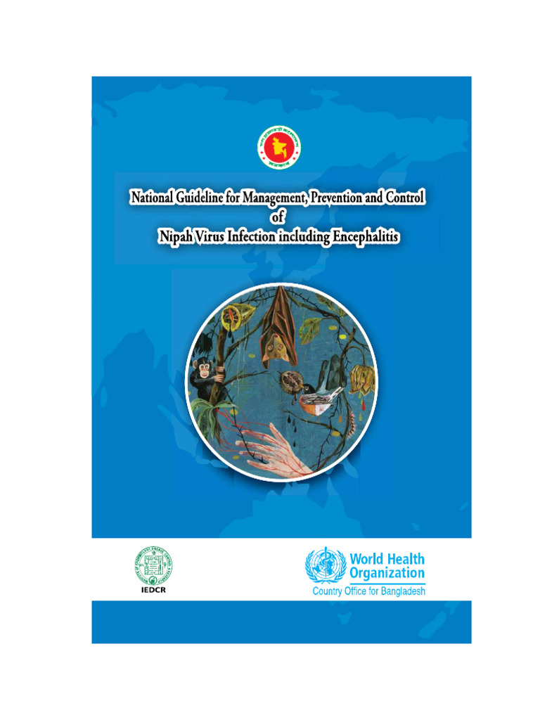 WHO Guideline For Management Prevention and Control of Nipah Virus ...