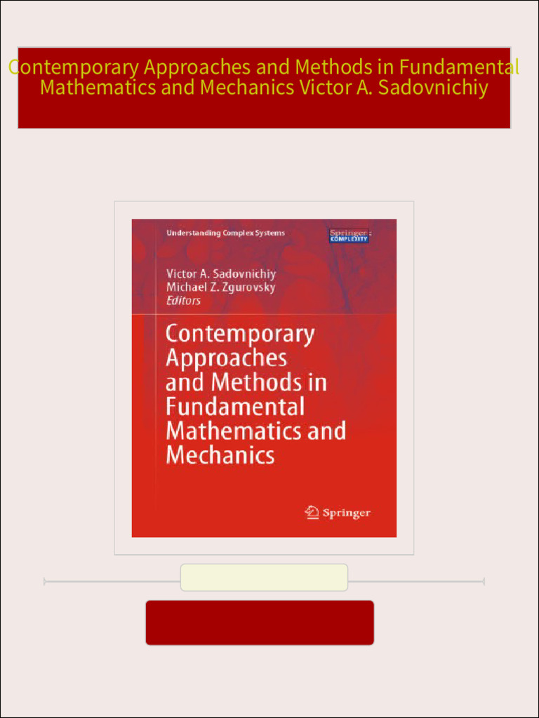 Fundamental Mathematics Pdf