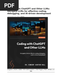 Coding with ChatGPT and Other LLMs