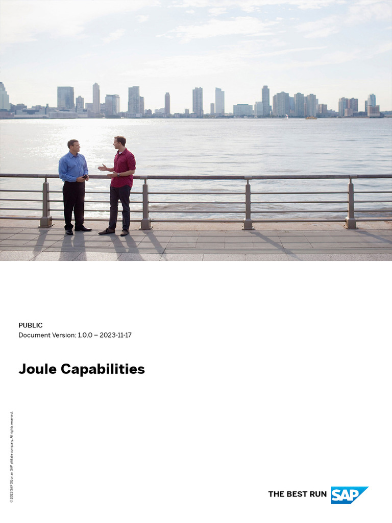 Joule Capabilities Overview | PDF | Information | World Wide Web