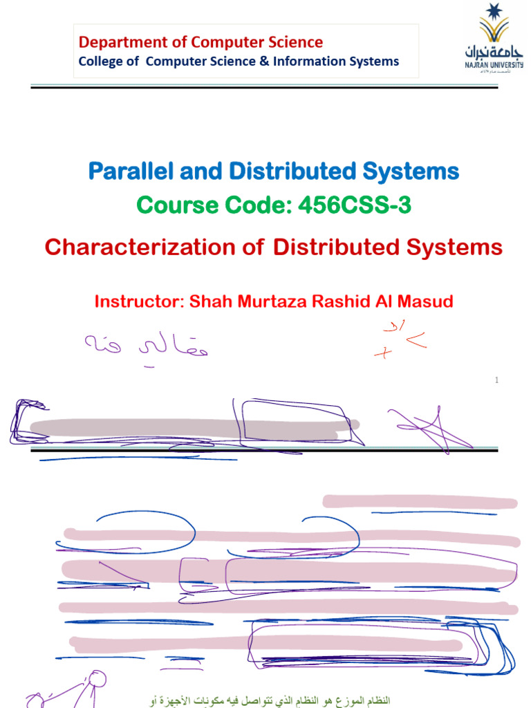Characterization of Distributed Systems | PDF | Transmission Control ...
