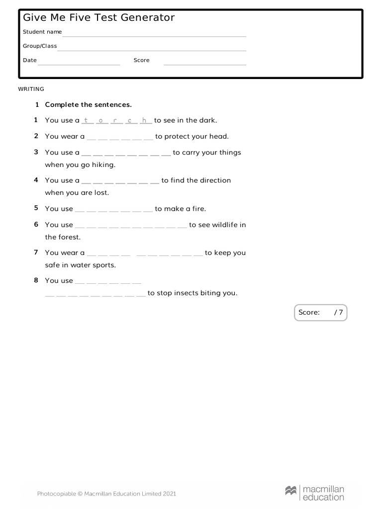 Testgenerator 139491734528462193 | PDF