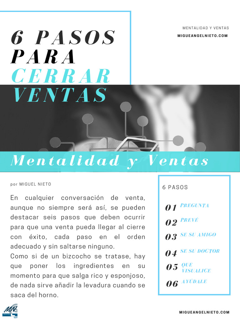 6 Pasos Efectivos para Cerrar Ventas | PDF