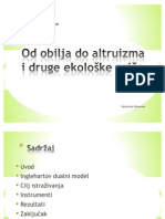 Od obilja do altruizma i druge ekološke priče