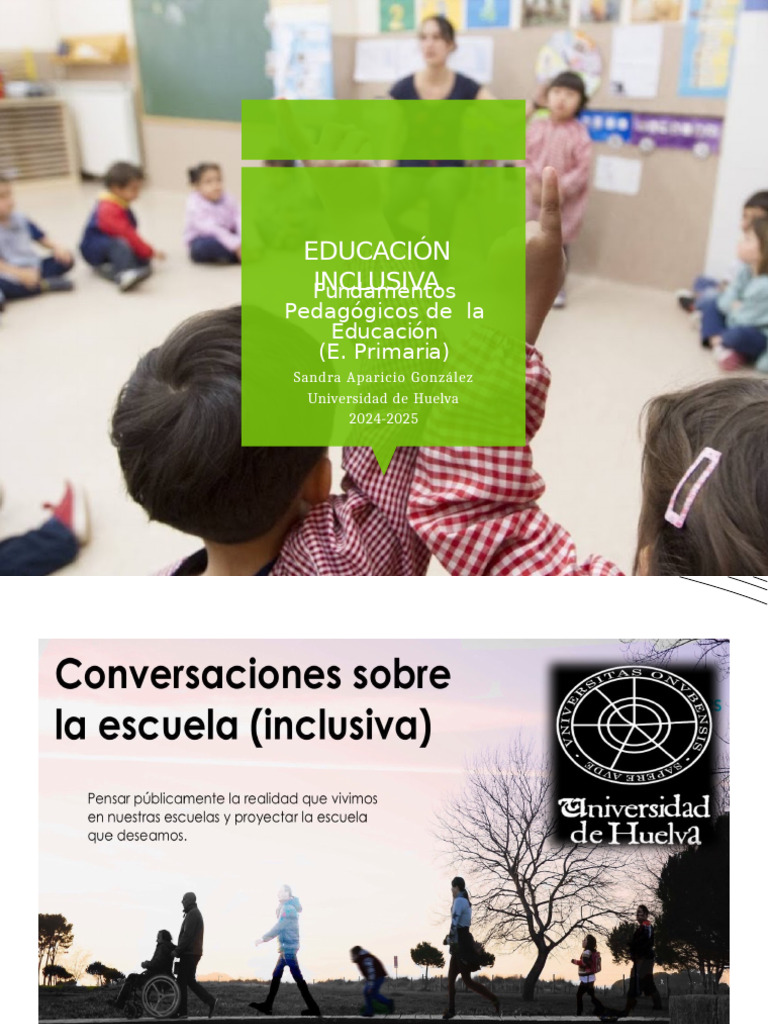 Fundamentos de Educación Inclusiva | PDF | Plan de estudios | Inclusión ...