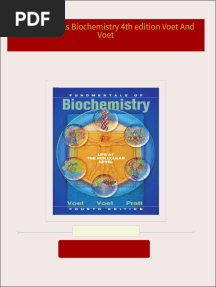 Download Complete Fundamentals Biochemistry 4th edition Voet And Voet PDF for All Chapters