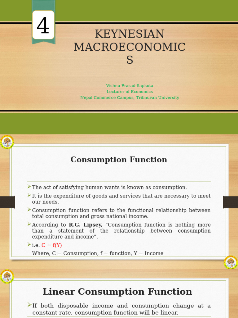 Understanding the Consumption Function | PDF | Consumption (Economics ...