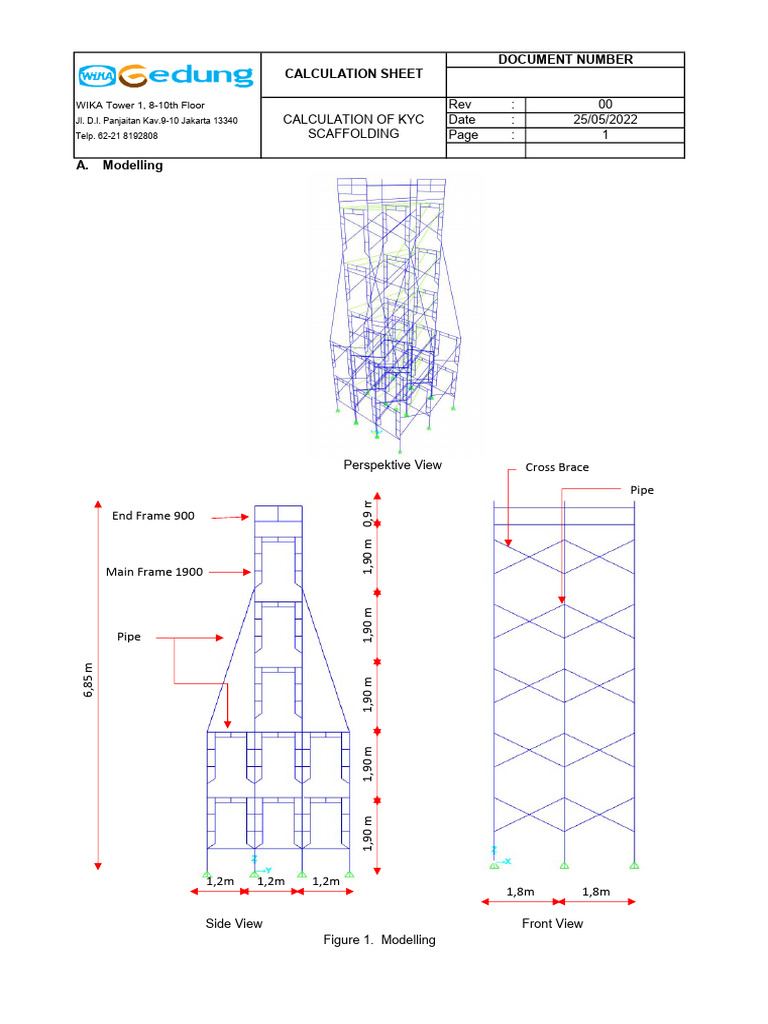 Analisa Perhitungan Roda Perancah Mobile | PDF | Materials Science ...