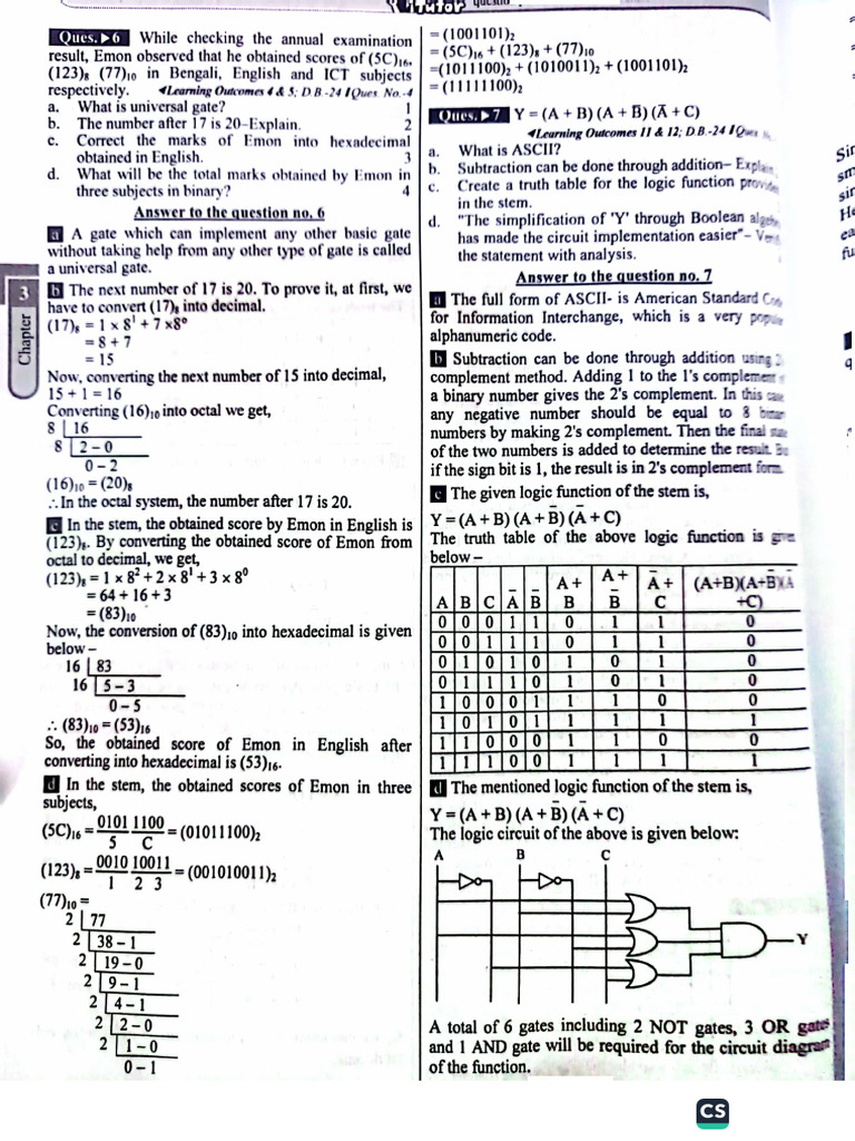 Number system important CQ | PDF