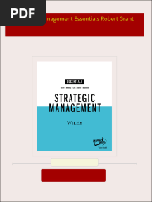 Download Strategic Management Essentials Robert Grant ebook All Chapters PDF