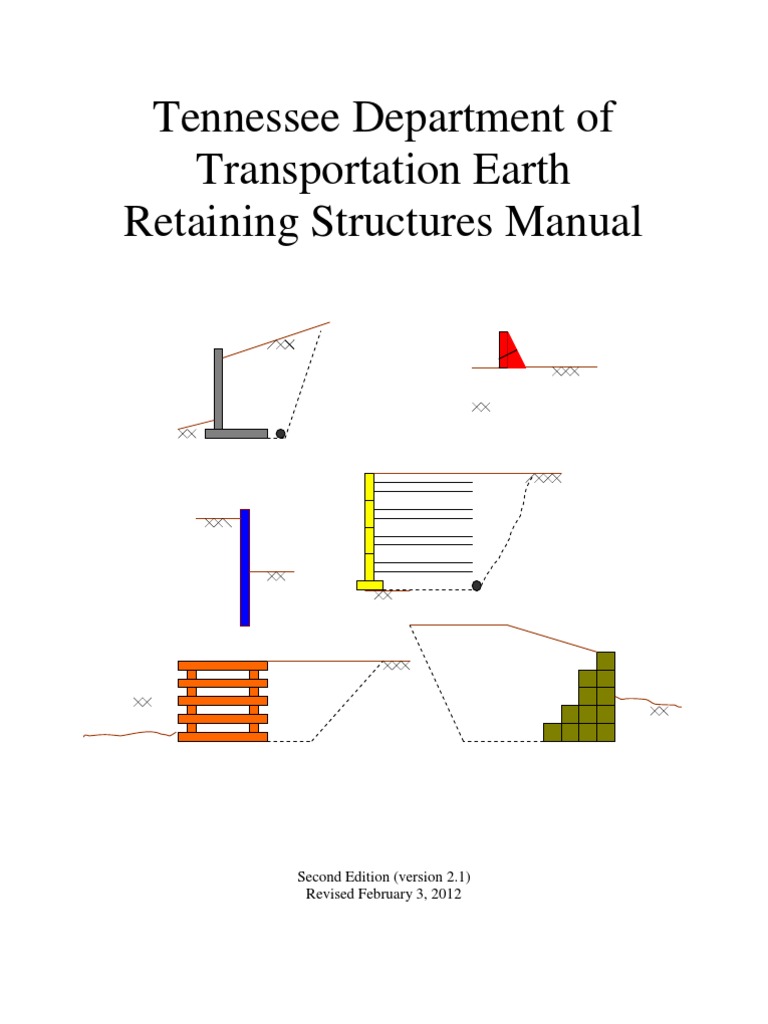 Retaining Wall Design Manual  Deep Foundation  Geotechnical
