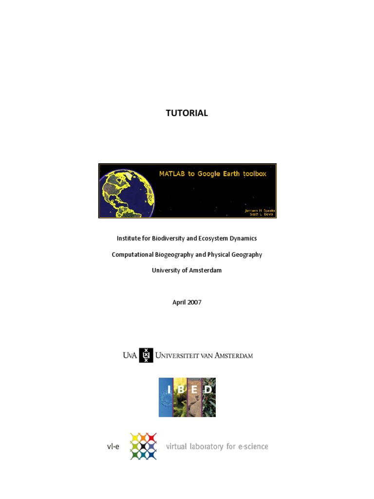 Google Earth TBX Tutorial | PDF
