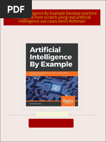 PDF Artificial Intelligence By Example Develop machine intelligence from scratch using real artificial intelligence use cases Denis Rothman download
