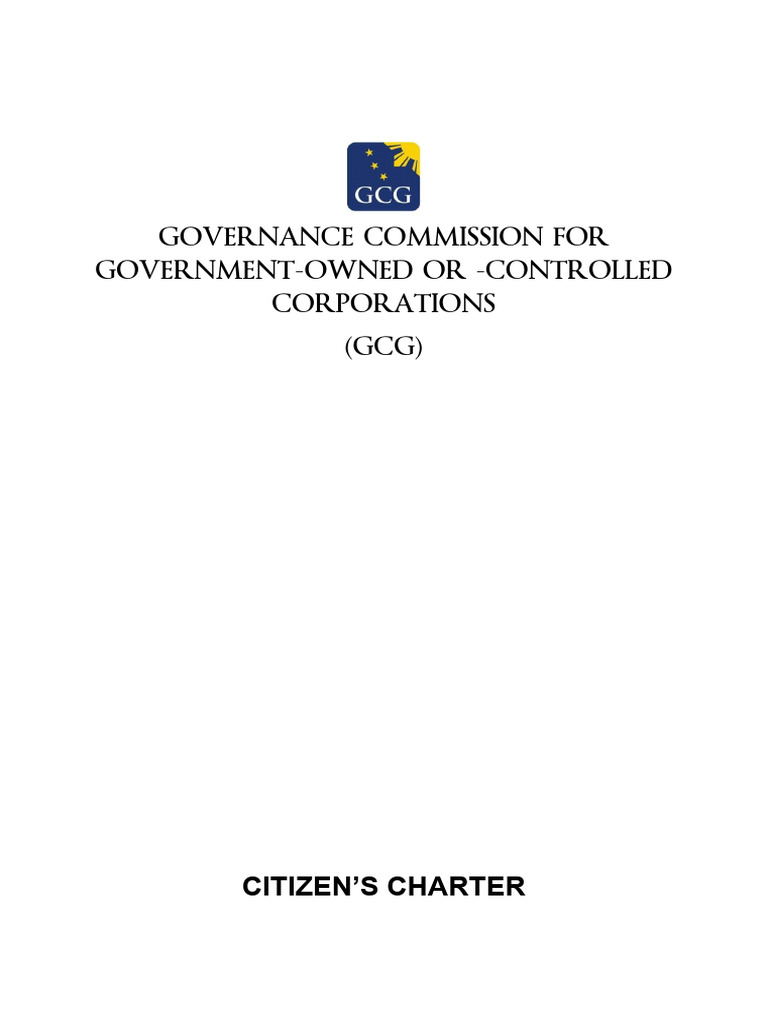 Governance Commission For Government-Owned or - Controlled Corporations ...