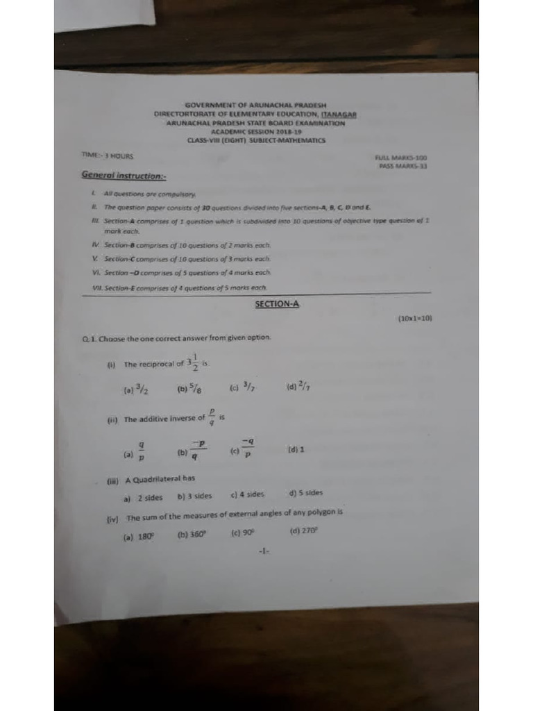 Maths 2019 Pdf