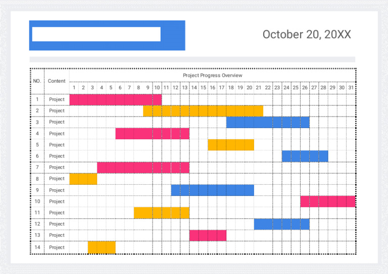 Project Schedule Overview | PDF