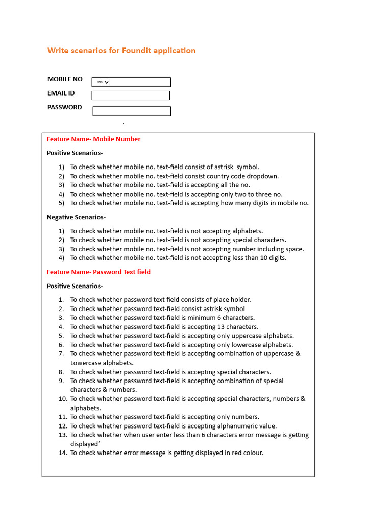 FT of foundit | PDF | Password | Letter Case