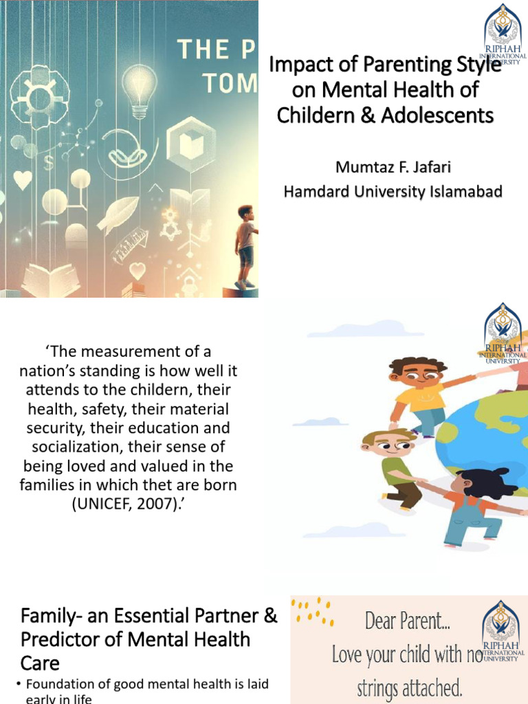 Parenting Styles and Children's Mental Health | PDF | Parenting ...