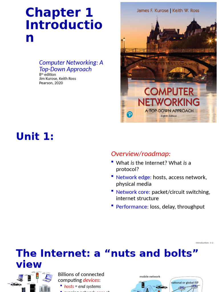 Computer Networks UNIT I Notes | PDF | Computer Network | Transmission ...