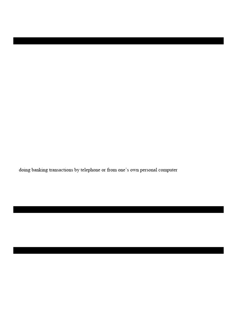 Banking Vocabulary and Types Explained | PDF | Banks | Cheque