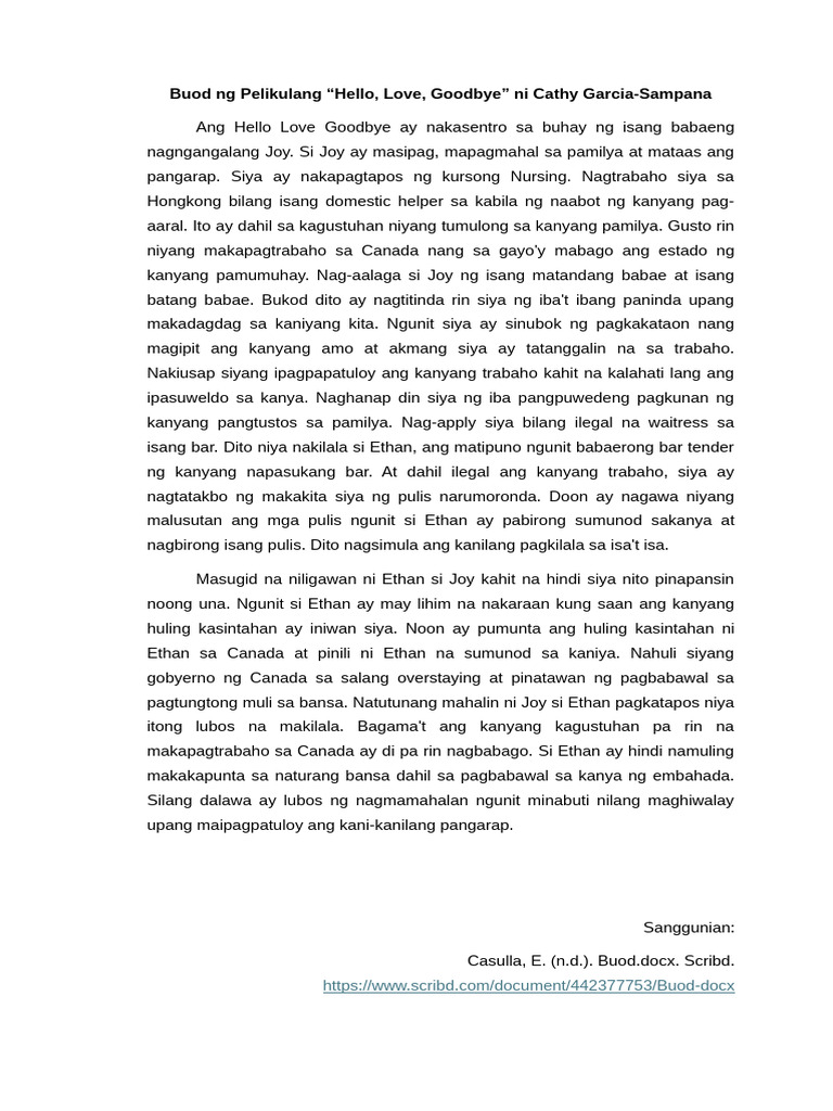 Mga Halimbawa | PDF