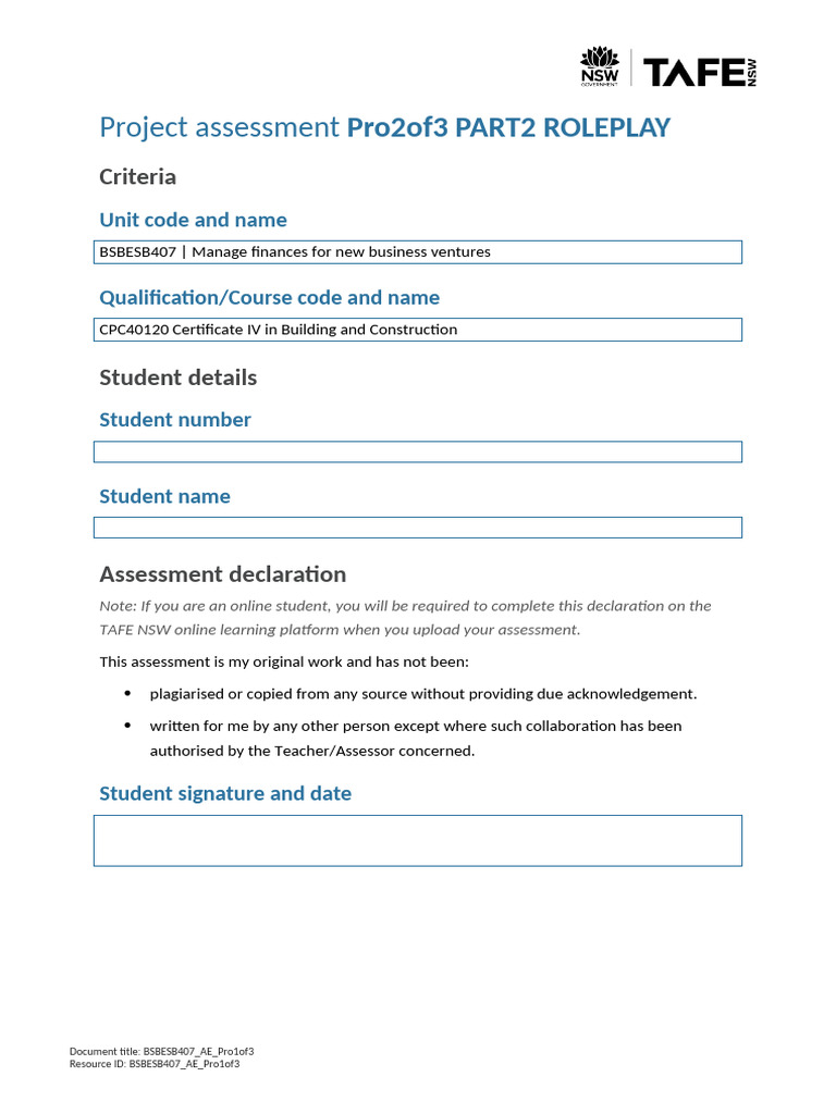 Project 2of3 PART 2 Roleplay | PDF | Teachers | Educational Technology