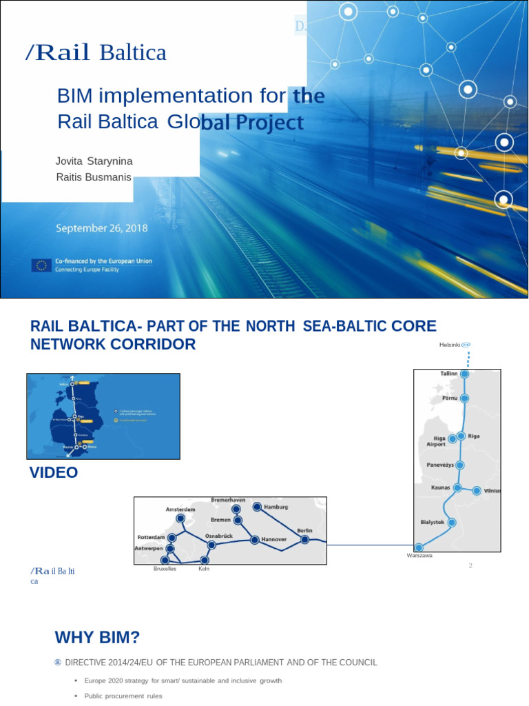 BIM Strategy for Rail Baltica Project | PDF | Building Information Modeling