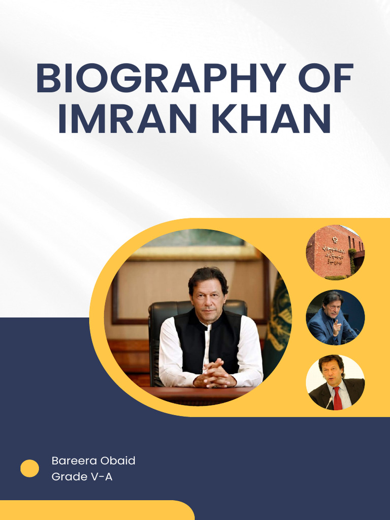 Imran Khan - Biography | PDF | Pakistan | Government Of Pakistan