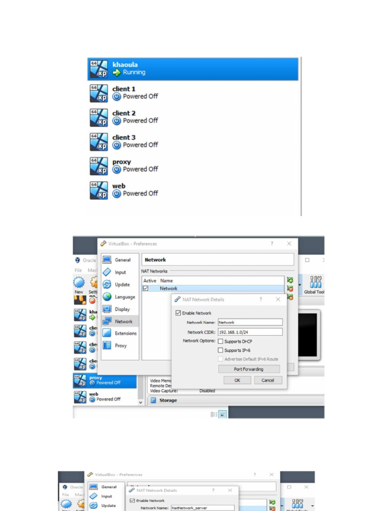 Configuration et test d'un serveur proxy | PDF