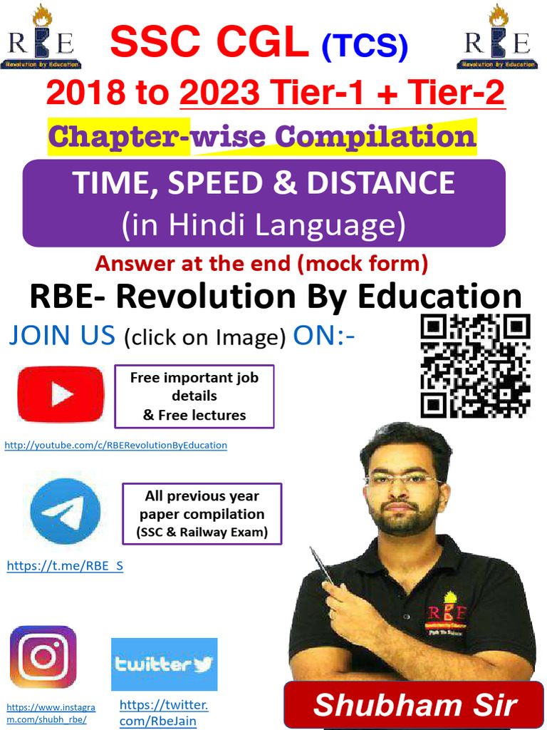 Time & Distance | PDF