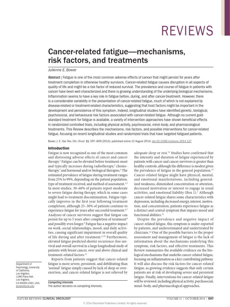 R - CRF - Mechanisms, Risk Factos and Treatments | PDF | Inflammation ...