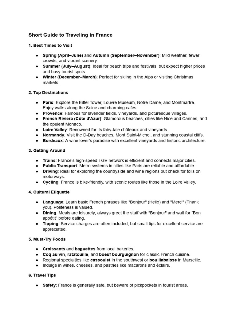 France intelligence overview