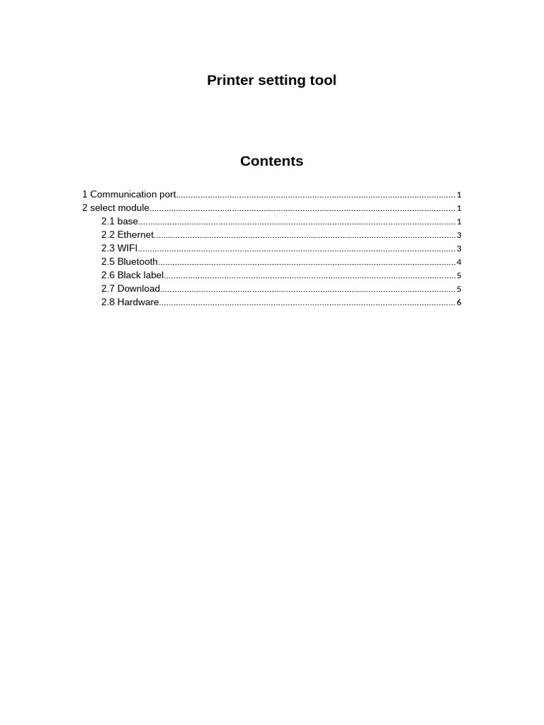 Printer Settings Configuration Guide | PDF | Wi Fi | Computer Science