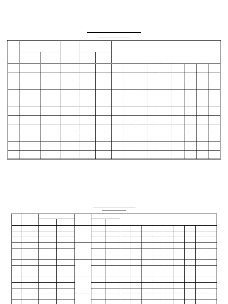 BOOM COMBINATION CHART | PDF