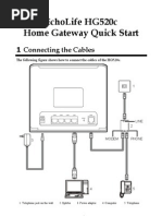 EchoLife HG520c Home Gateway Quick Start