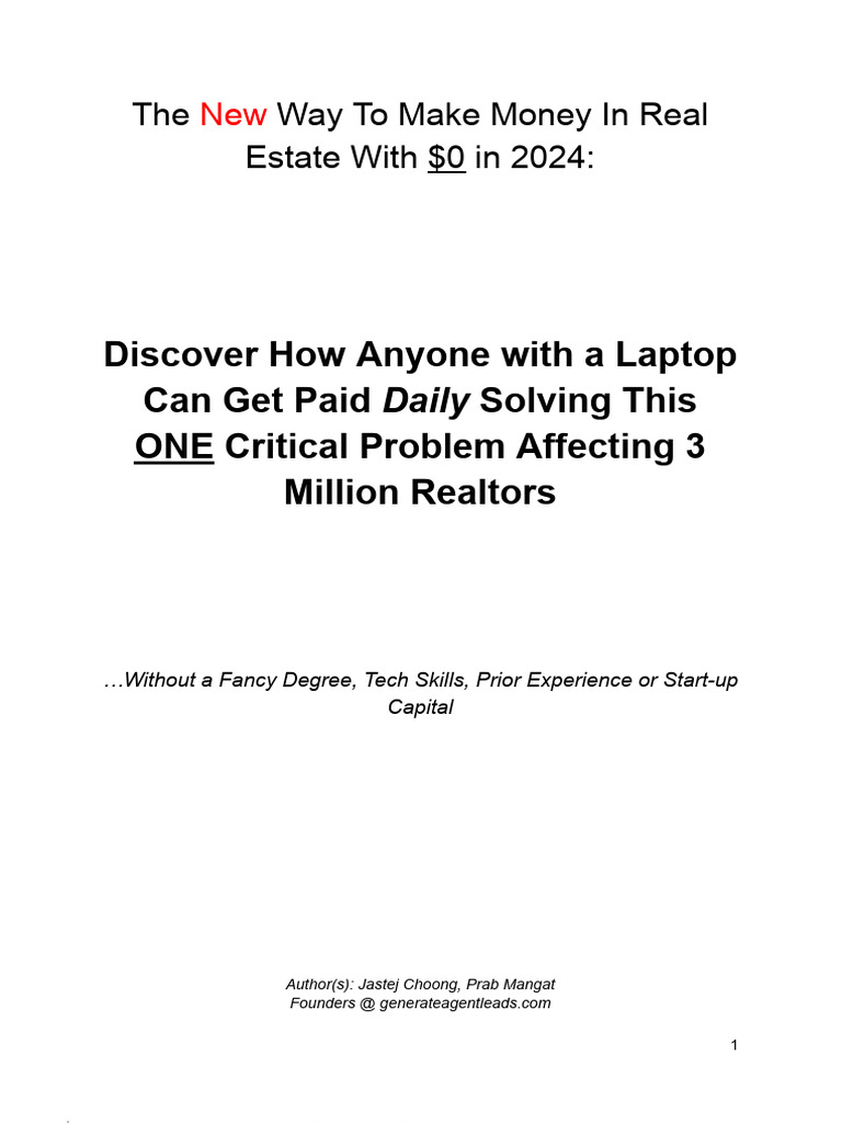 The+New+Way+to+Make+Money+in+Real+Estate+With+$0+in+2024 +Discover+How ...