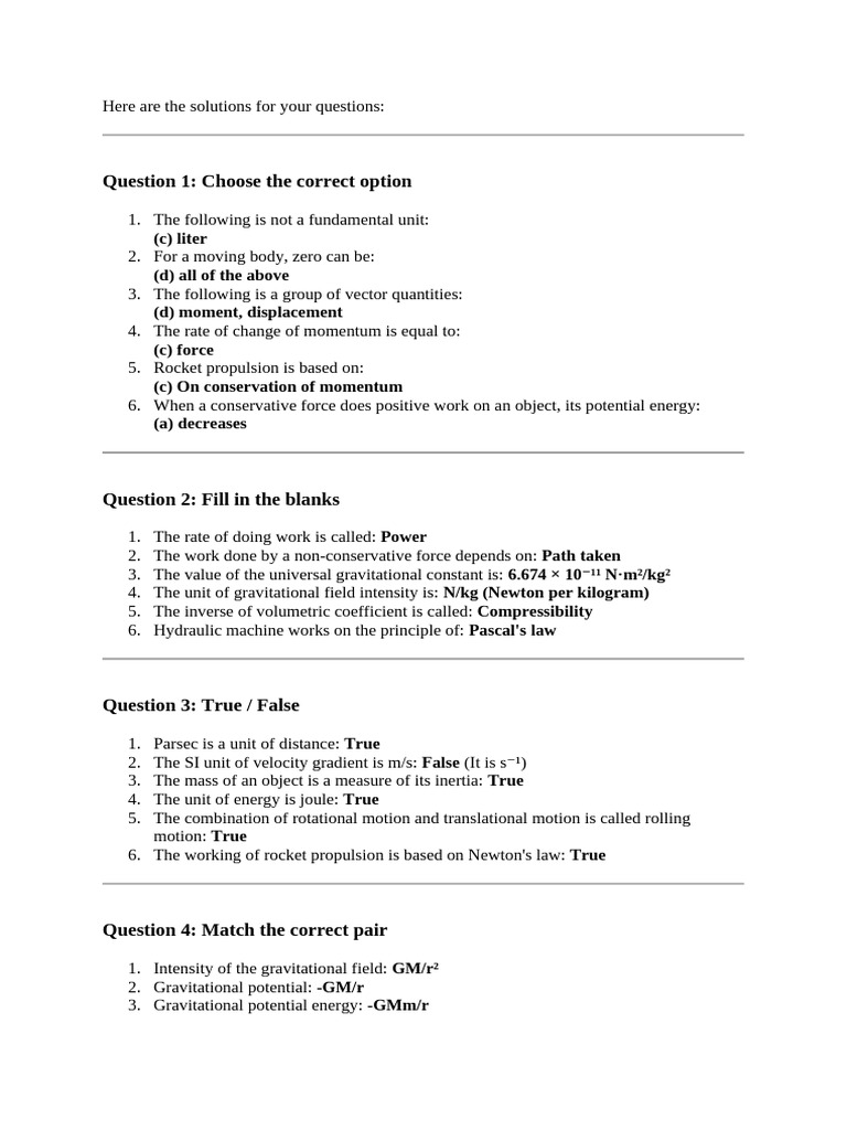Physics Concepts and Principles Explained | PDF | Force | Momentum