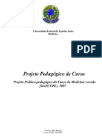 projeto pedagógico - medicina ufes