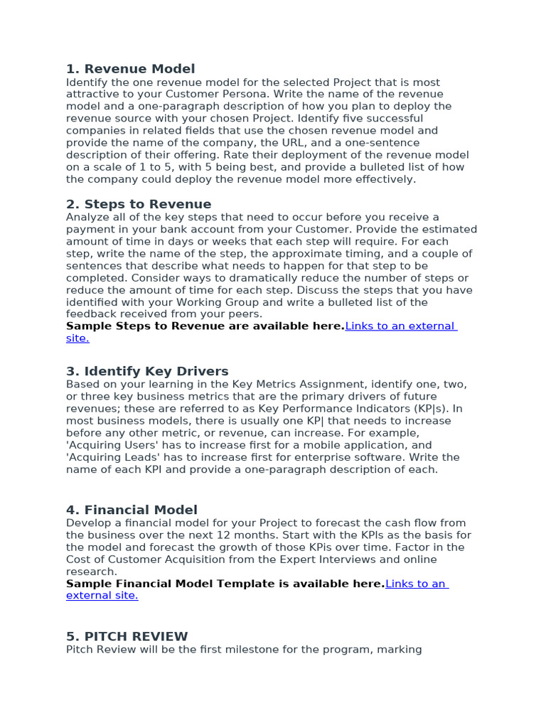Assignment 5 - Revenue & Profit | PDF | Performance Indicator | Point ...