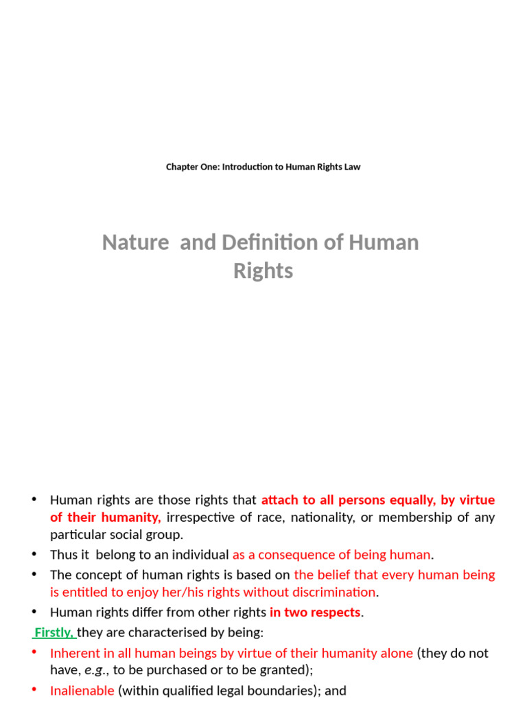 Introduction to Human Rights Law | PDF | Human Rights | Treaty