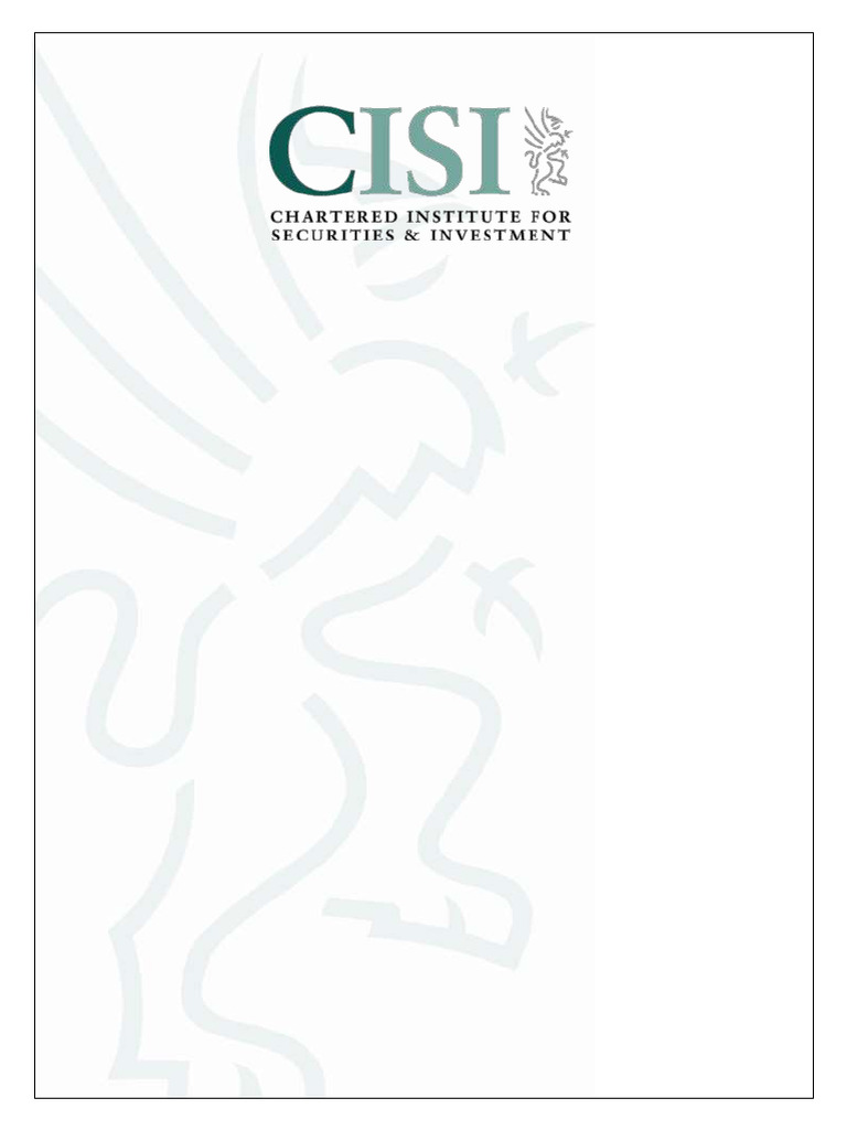 CISI ESG Exam Overview and Syllabus | PDF | Bonds (Finance ...